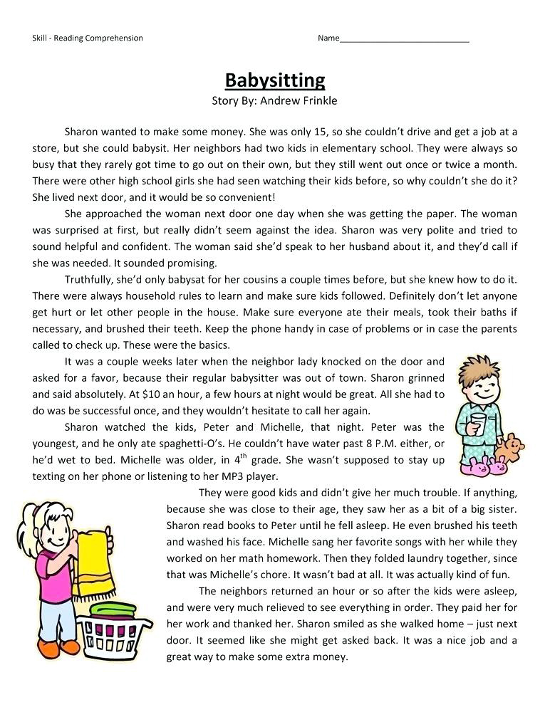 4Th Grade Reading Comprehension Passages And Questions Color By Number