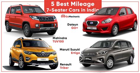 5 Best Mileage Fuel Efficient 7 Seater Cars In India