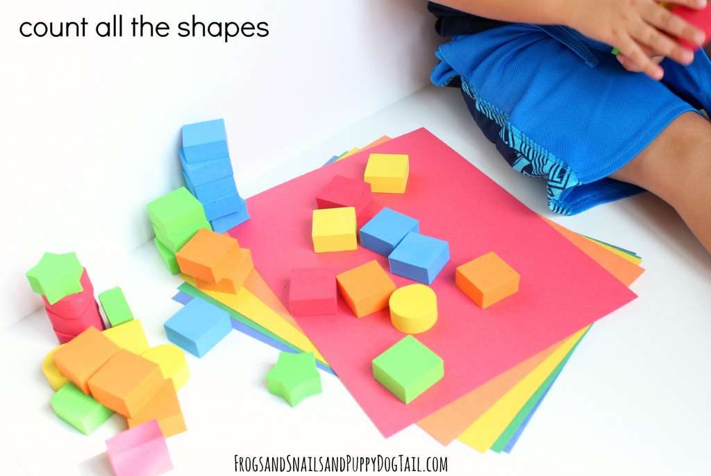 5 Fun Ways To Count And Sort With Foam Shapes Fspdt