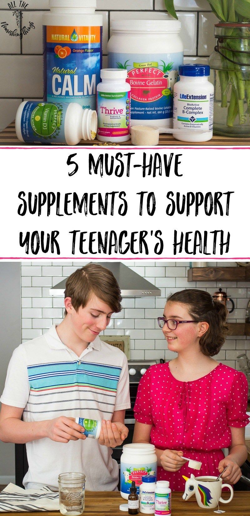 5 Must Have Supplements To Support Your Teenager S Health