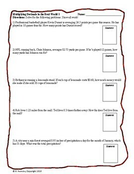 5 Nbt 7 Worksheets Printable And Enjoyable Learning