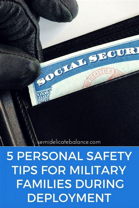 5 Personal Safety Tips For Military Families During Deployment