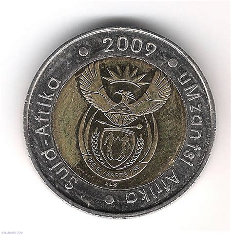 5 Rand 2009 Republica 2001 Prezent Africa De Sud Moned 14720