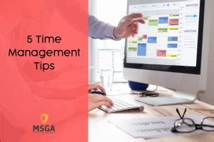 5 Time Management Tips Med Sense Guaranteed Association