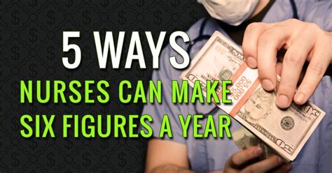 5 Ways Nurses Can Make Six Figures A Year Qd Nurses Online Nursing Schools Nursing School