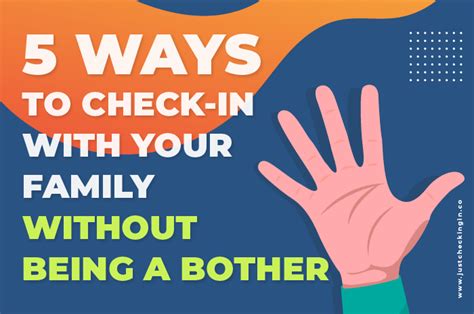 5 Ways To Check In With Your Family Without Being A Bother Just Checking In App