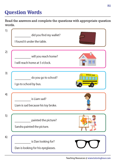 5 Ws And H Worksheets Worksheets Library