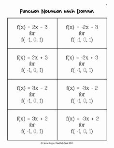 50 Algebra 1 Function Notation Worksheet