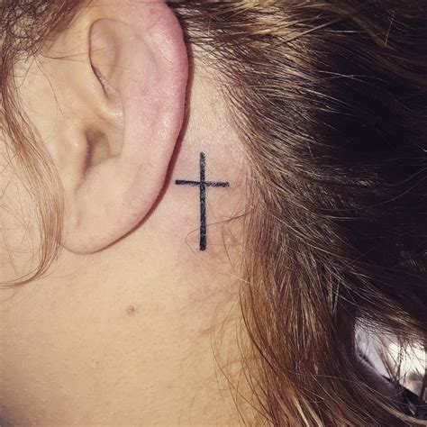 50 Most Beautiful Behind The Ear Tattoos That Every Girl Wish To Have Ecstasycoffee