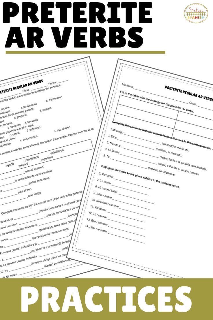 50 Stem Changing Verbs Worksheet Answers