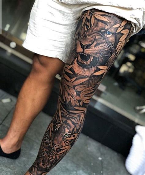 55 Best Leg Tattoos For Men Ideas In 2023 Tattoo Pro Leg Sleeve Tattoo Leg Tattoo Men Full