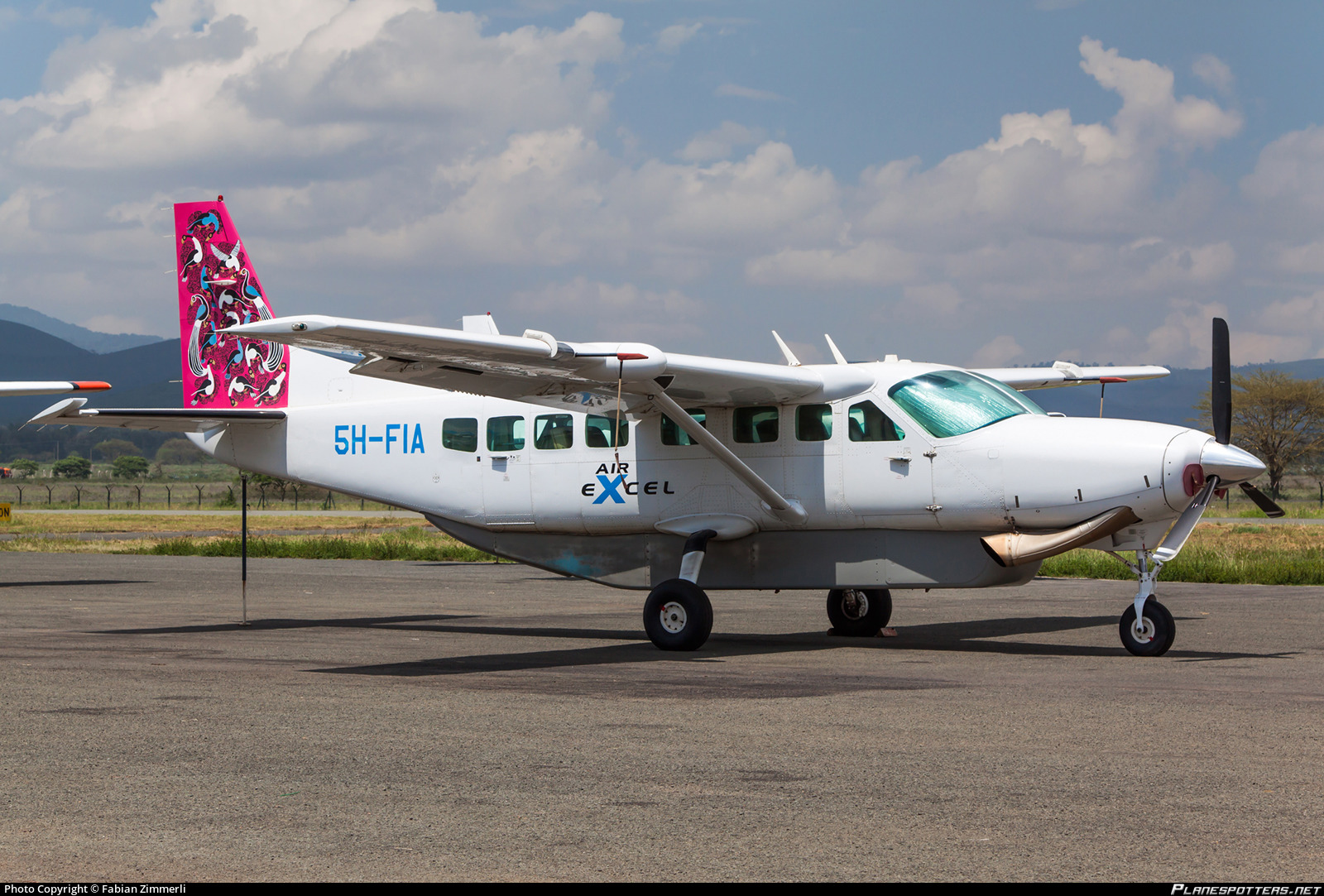 5H Fia Air Excel Cessna 208B Grand Caravan Photo By Fabian Zimmerli Id 620847 Planespotters Net