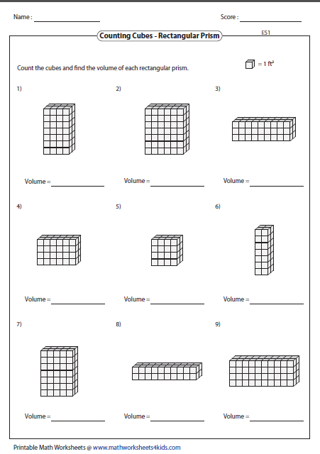 5Th Grade Volume Practice Worksheet By Lisa S Learning Shop Tpt