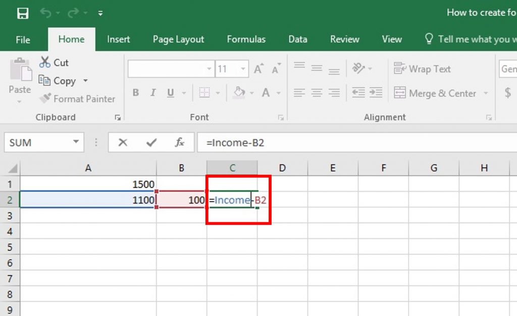 614 Create Formula With External References In Excel Youtube