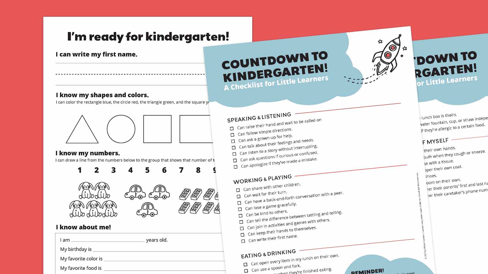 7 Kindergarten Readiness Ideas Kindergarten Worksheets Free