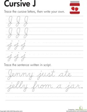 70 Cursive Worksheets For Handwriting Practice Kitty Baby Love