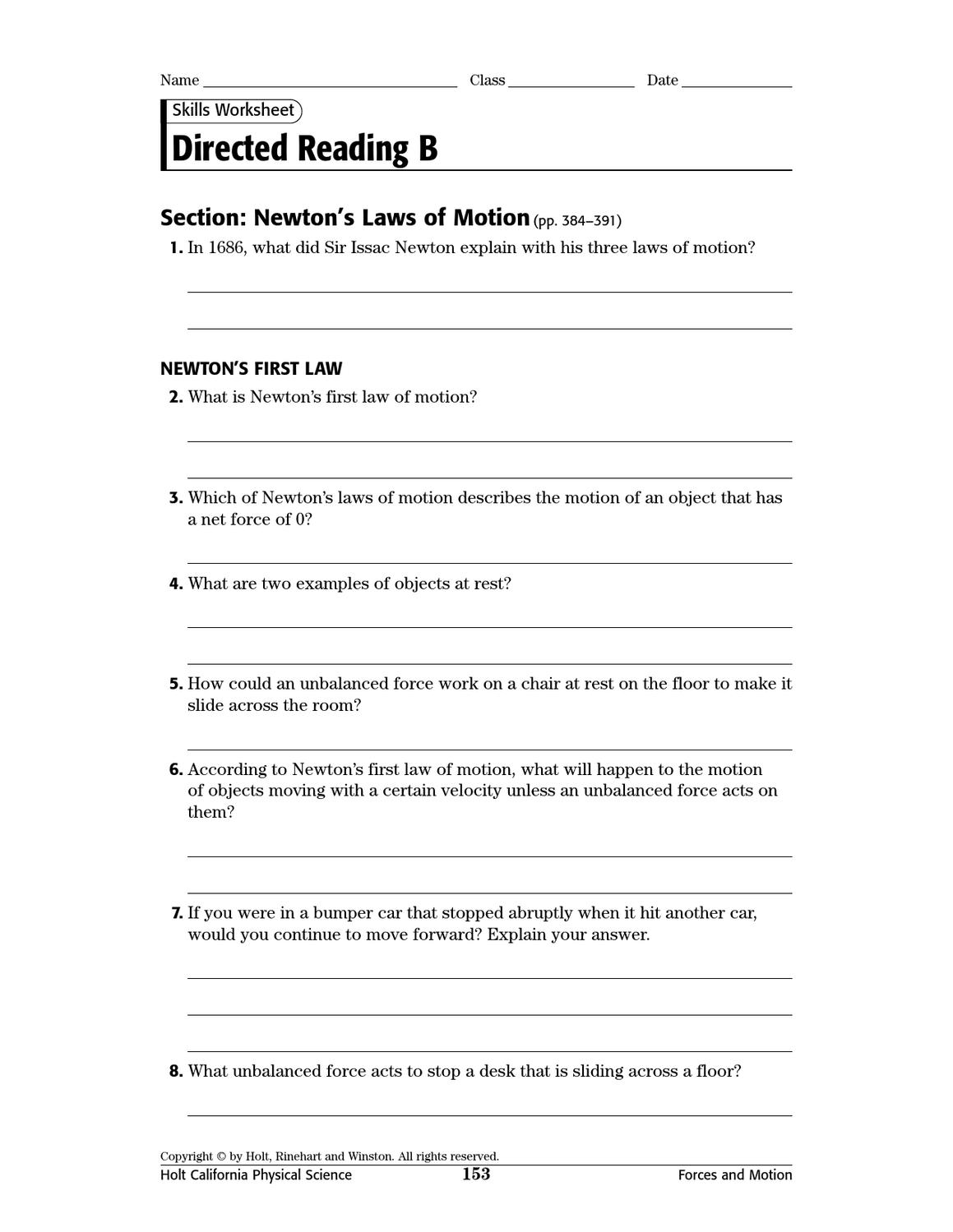 8Th Grade Science Worksheets By Lance Green Issuu