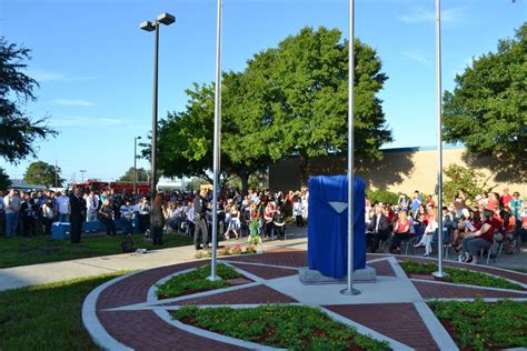 9 11 Memorial Dedication Draws Large Crowd To Pinellas Park High School Largo Fl Patch