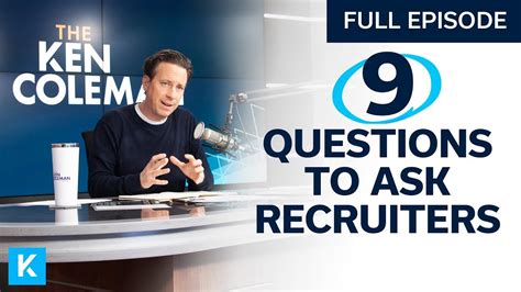 9 Great Questions To Ask Job Recruiters Youtube