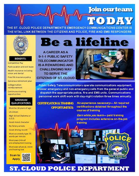 911 Communications Job Opportunities City Of St Cloud Florida Official Website