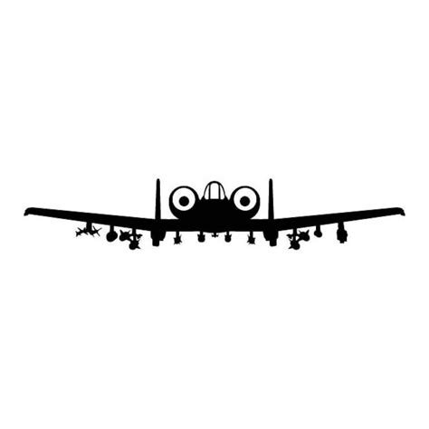 A 10 Thunderbolt Warthog Graphic Instant Download 1 Vector Etsy