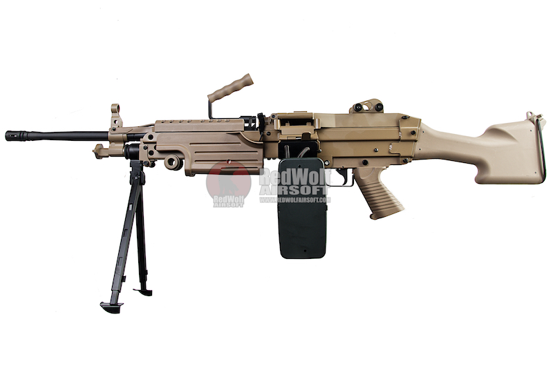 A Amp K M249 Mkii Light Machine Gun Aeg De Buy Airsoft Electric Guns Aeg Aep Online From