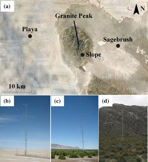 A Google Earth Image Of The Three Sites Of Interest At Dugway Proving Download Scientific