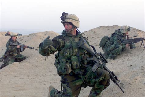 A Squad Leader With The 15Th Marine Expeditionary Unit Special