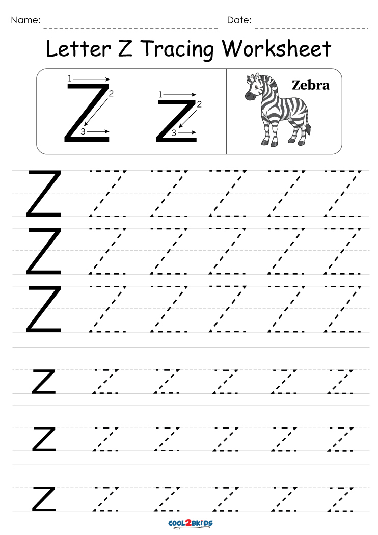 A to Z Tracing Worksheets: Free Printable Guide