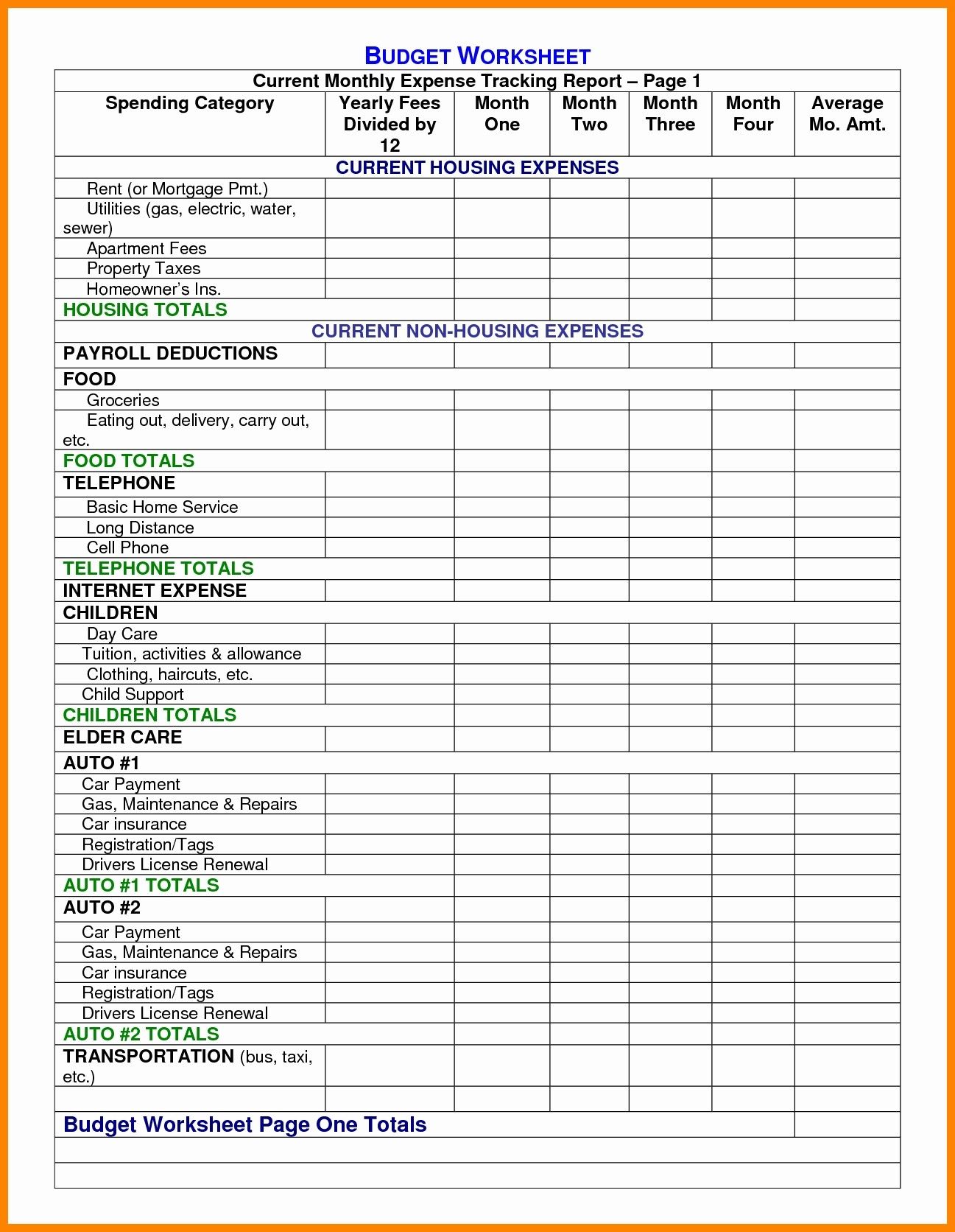 Aarp Retirement Budget Worksheet Db Excel Budgeting Worksheets