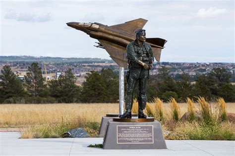 Academy Honors Air Power Ace Pilot Robin Olds With Memorial United States Air Force Academy