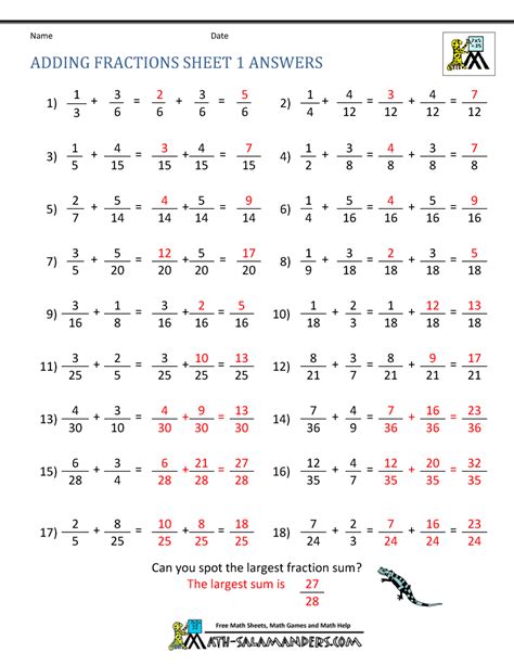 5 Easy Ways to Master Adding Fractions