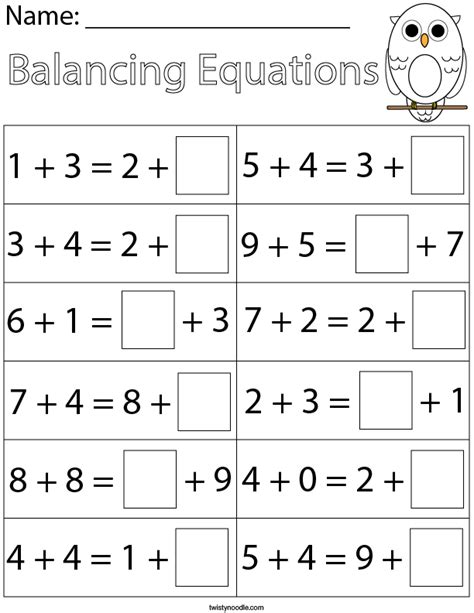 Addition Equation For Grade 1