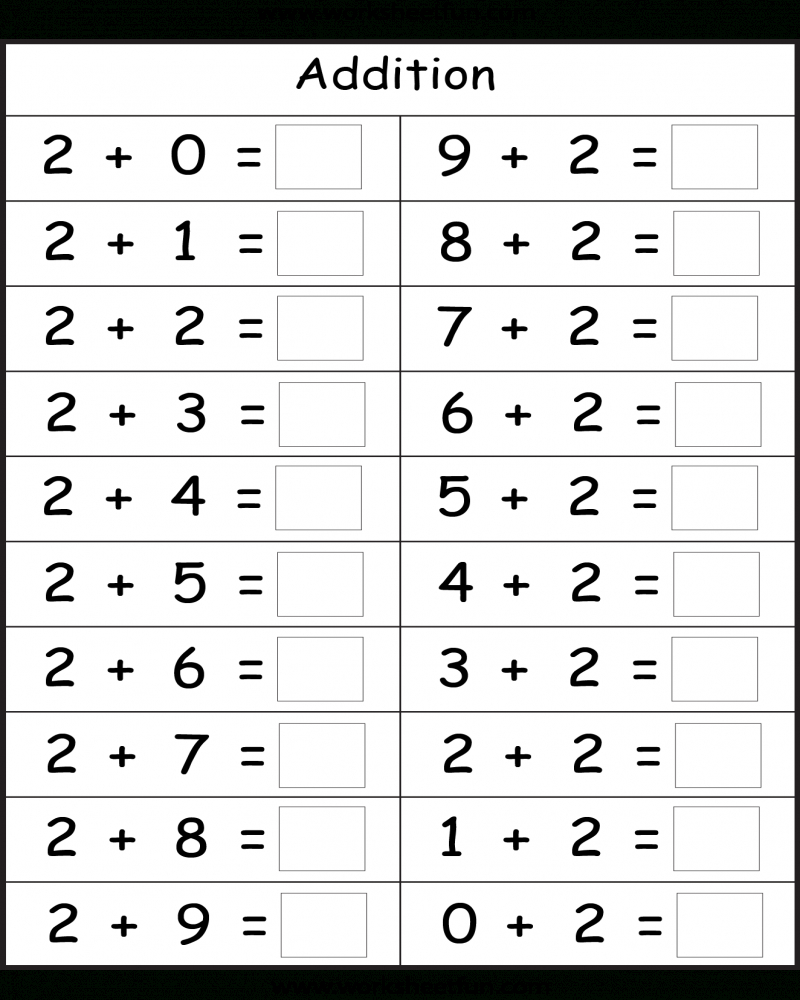 Addition Table Worksheet: Master Basic Math Skills Easily