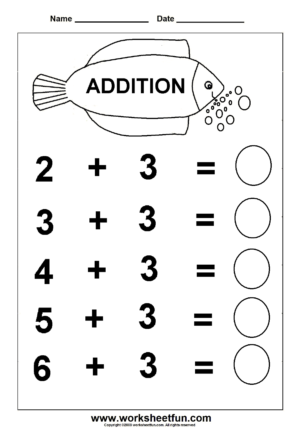 Addition Worksheets for Kindergarten: Fun and Easy