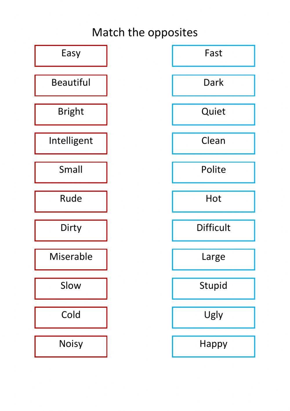 Adjectives Enlarge Your Vocabulary English Esl Worksheets Pdf Doc