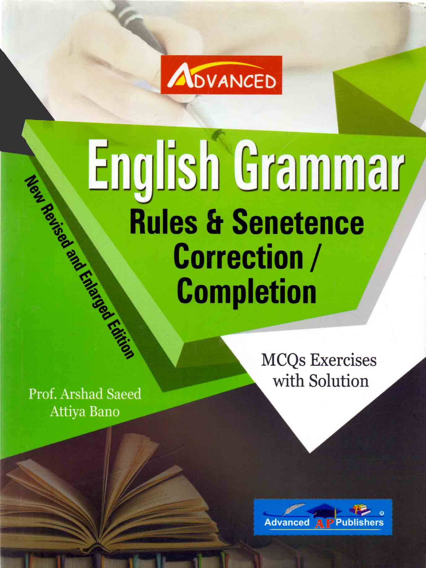 Advanced English Grammar Sentence Correction Rules Book By Prof Arshad Saeed Pak Army Ranks