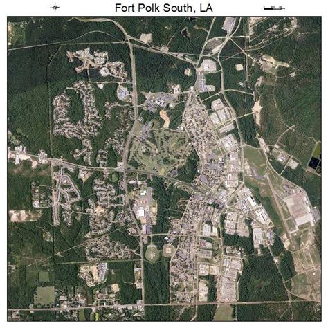 Aerial Photography Map Of Fort Polk South La Louisiana