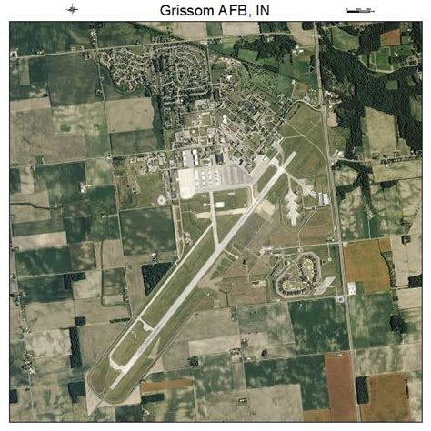 Aerial Photography Map Of Grissom Afb In Indiana