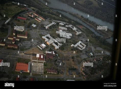 Aerial View Of The Academic Circle At Air University On Maxwell Air Force Base Alabama Feb 22