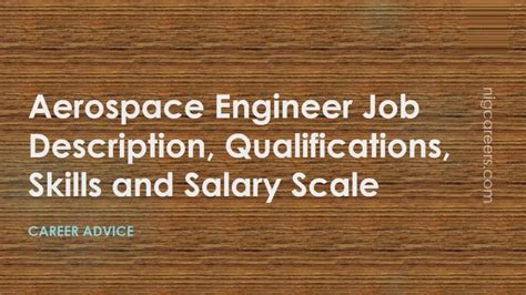 Aerospace Engineering Job Scope Explained