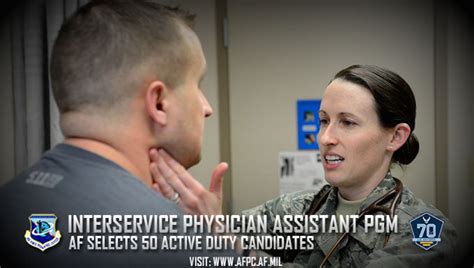 Af Selects 50 Physician Assistant Training Program Candidates Air