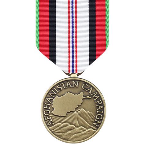 Afghanistan Campaign Full Size Medal Vanguard