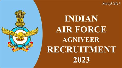 Agniveer Airforce Recruitment 2023 Check Important Dates How To Apply Eligibility Here