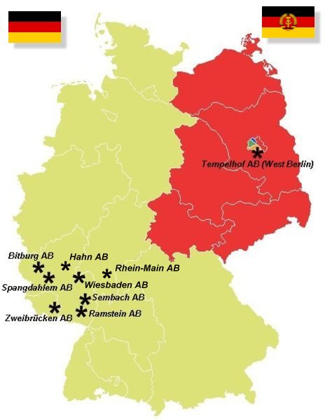 Air Bases in Germany