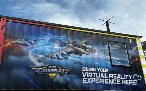 Air Combat Virtual Reality Vr Fighter Jet Experience At Sentosa