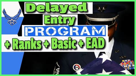 Air Force Delayed Entry Program Dep Youtube