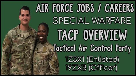 Air Force Jobs Careers 1Z3x1 19Zxb Tacp Youtube