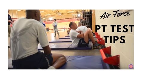 Air Force Pt Test Tips Youtube