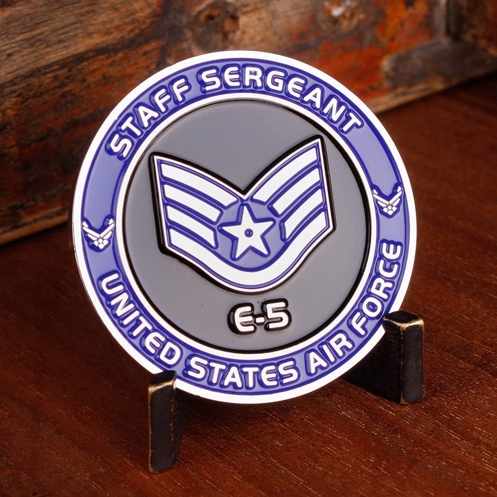 Air Force Staff Sergeant E5 Challenge Coin Etsy